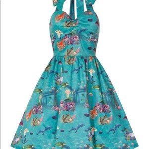 Lorelei Lindy Bop Mermaid Halter Dress
